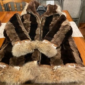 Alaskan Fur Eskimo Coat
